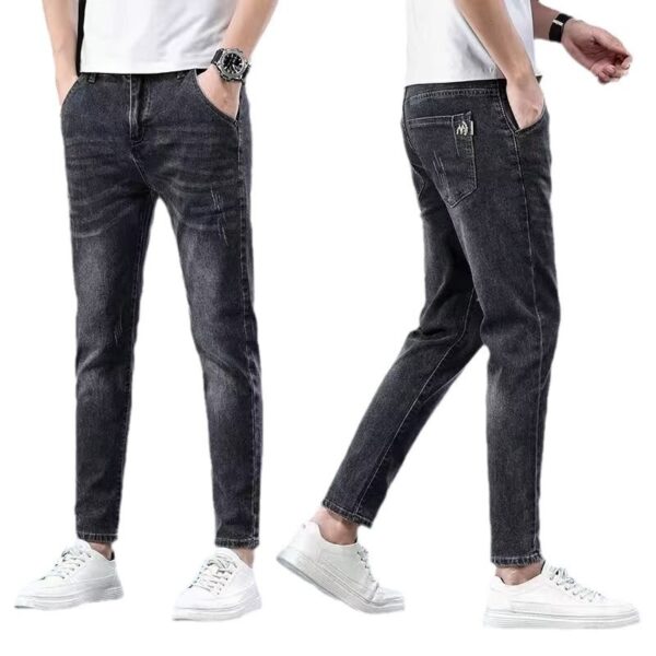 Summer Thin Stretch Jeans For Men - Image 2