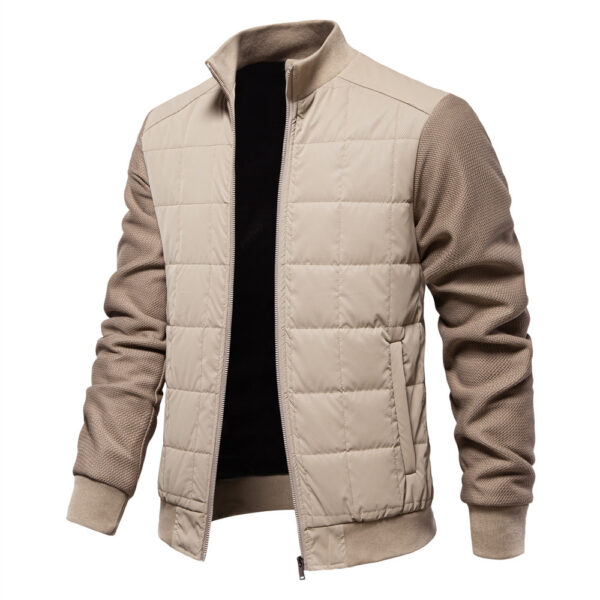 Fashion Stitching Coat Men's Clothing - Image 7