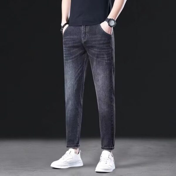 Summer Thin Stretch Jeans For Men - Image 3