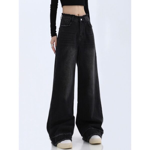 Fashion Loose Cool Wide-leg Jeans Women - Image 6