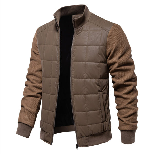 Fashion Stitching Coat Men's Clothing - Image 8