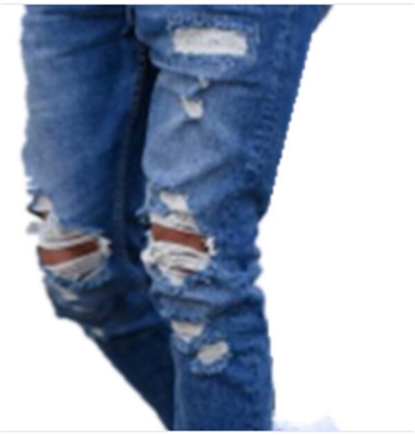 Hole men''s jeans - Image 2