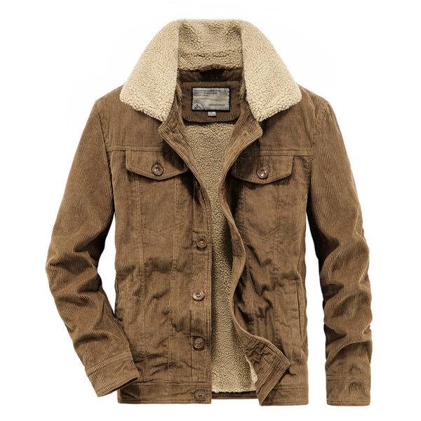 Winter Corduroy Coat - Image 4