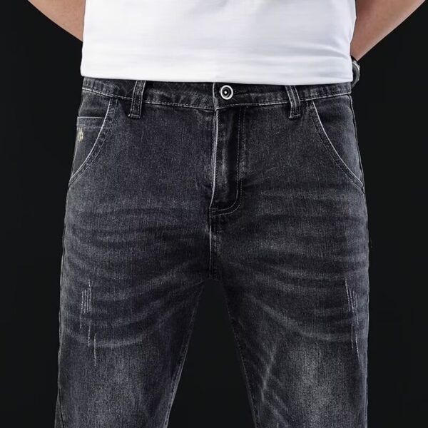 Summer Thin Stretch Jeans For Men - Image 4