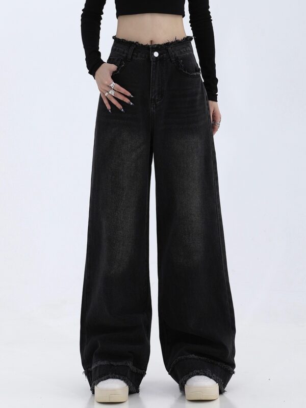 Fashion Loose Cool Wide-leg Jeans Women - Image 10